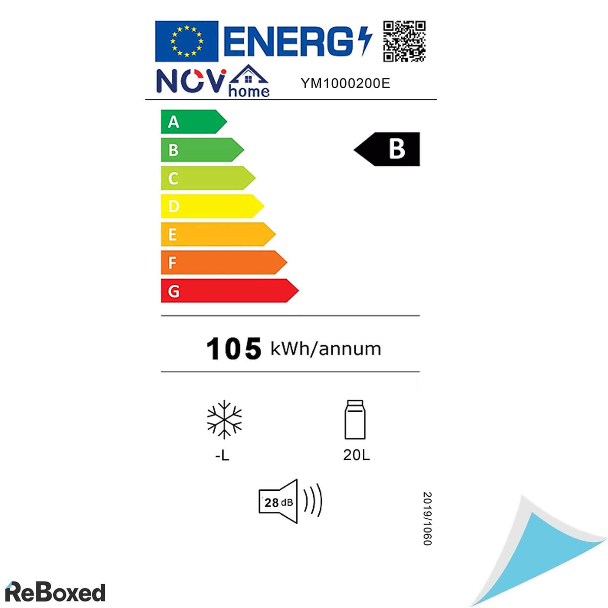 NovHome Mini Frigider 20L Racire si Incalzire 220V 12V Digital