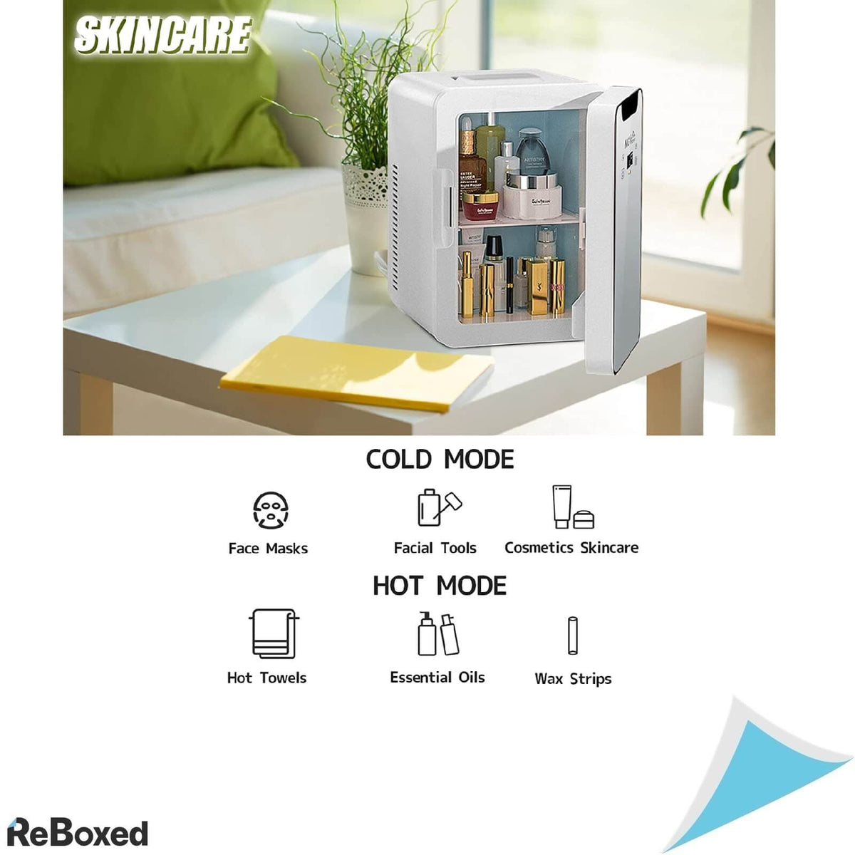 NovHome Mini Frigider 20L Racire si Incalzire 220V 12V Digital