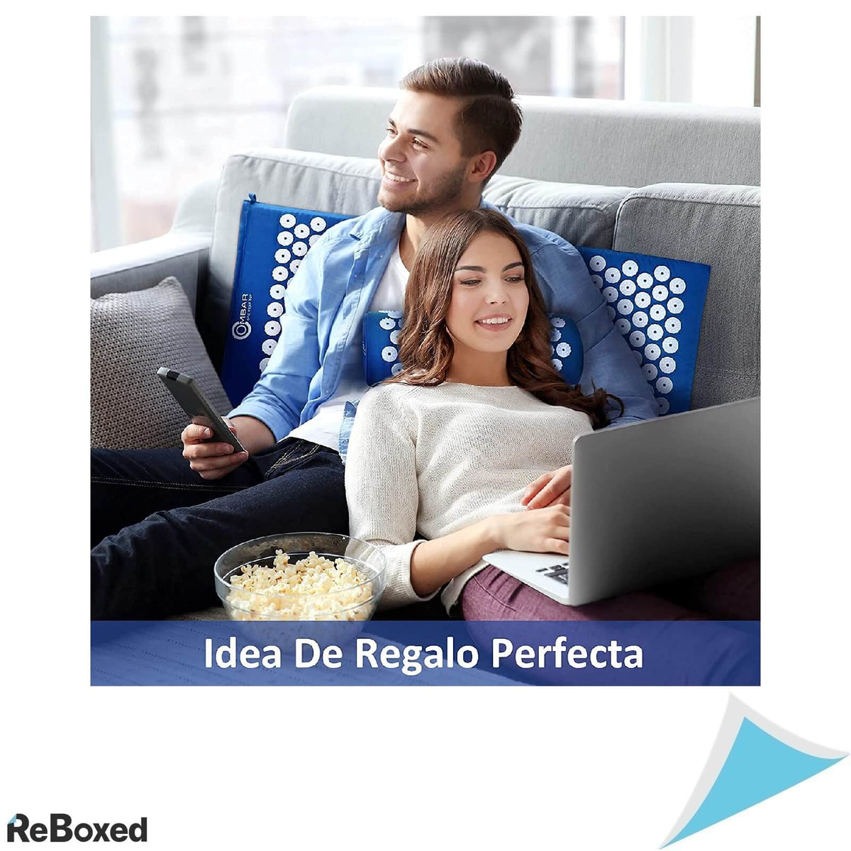 Ombar Set Covoras si Perna Pentru Yoga Relaxare Presopunctura