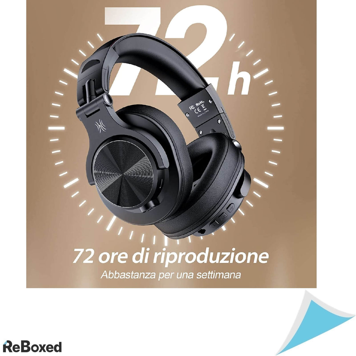 OneOdio Sudio A70 Casca Over-Ear CVC 8.0 Bluetooth 5.0 Neagra