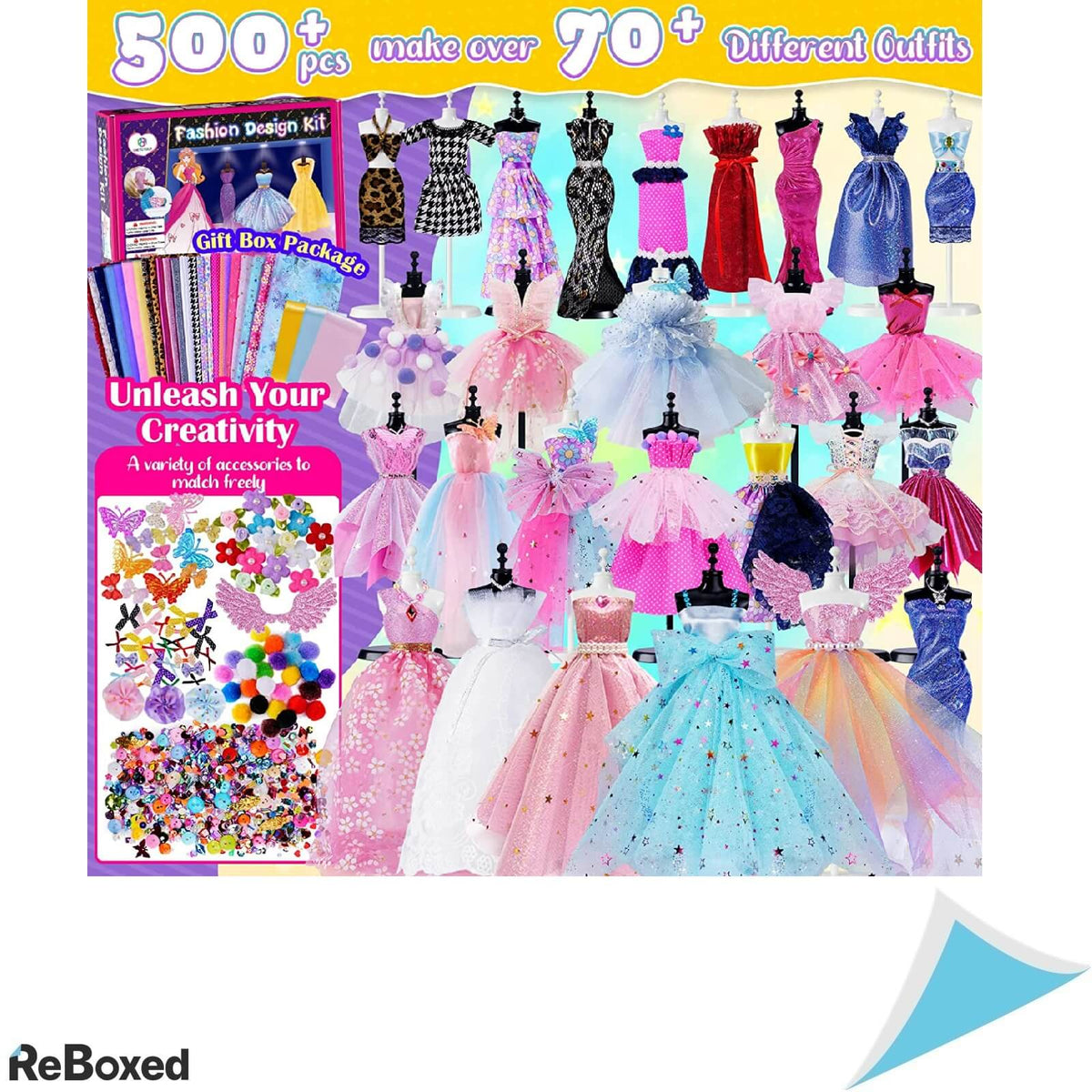 OnetoFour Kit Arta Design Vestimentar 4 Manechine 500 Piese