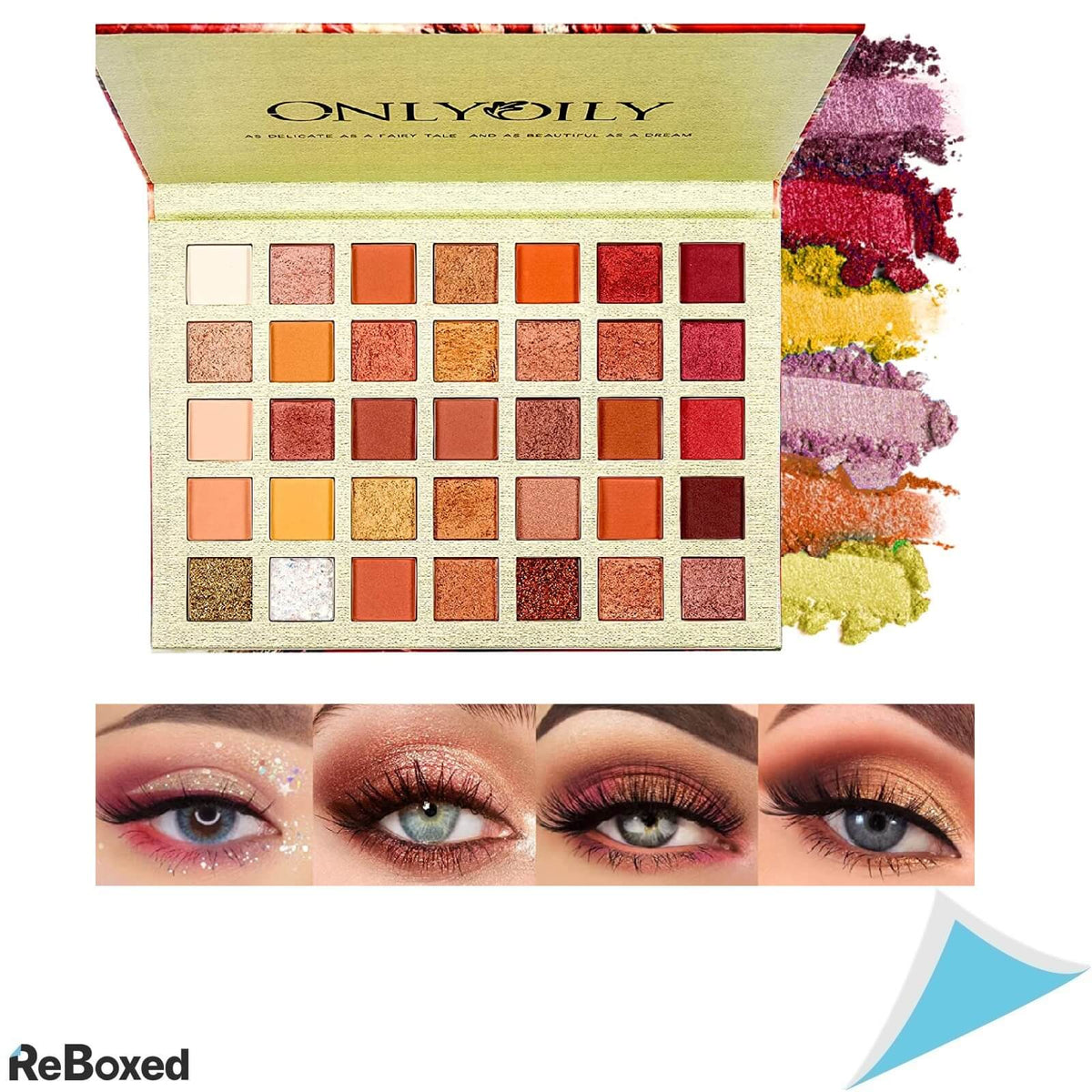 OnlyOily Set 35 culori Eye Shadow Fard Pleoape cu Sclipici