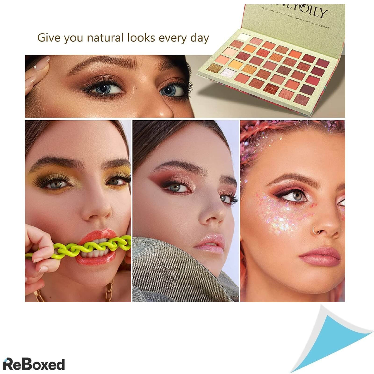 OnlyOily Set 35 culori Eye Shadow Fard Pleoape cu Sclipici