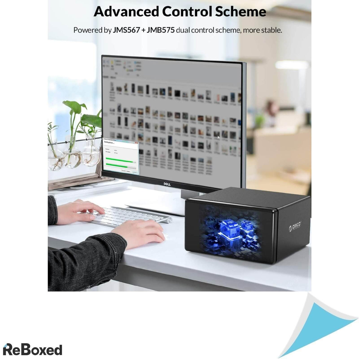 ORICO HDD BAY 8xSATA3 3.5 128TB USB 3.0 Aluminium