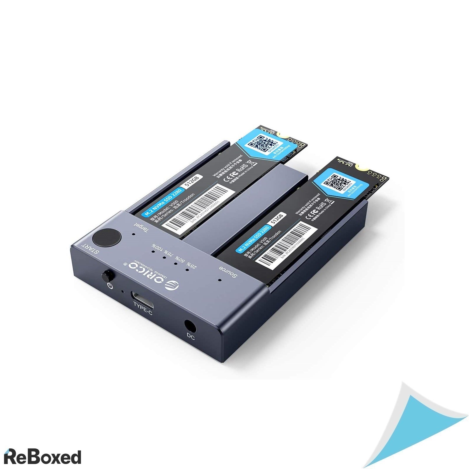 Orico Docking si Statie Clonare SSD M.2 NVME 10Gbit/s M2P2