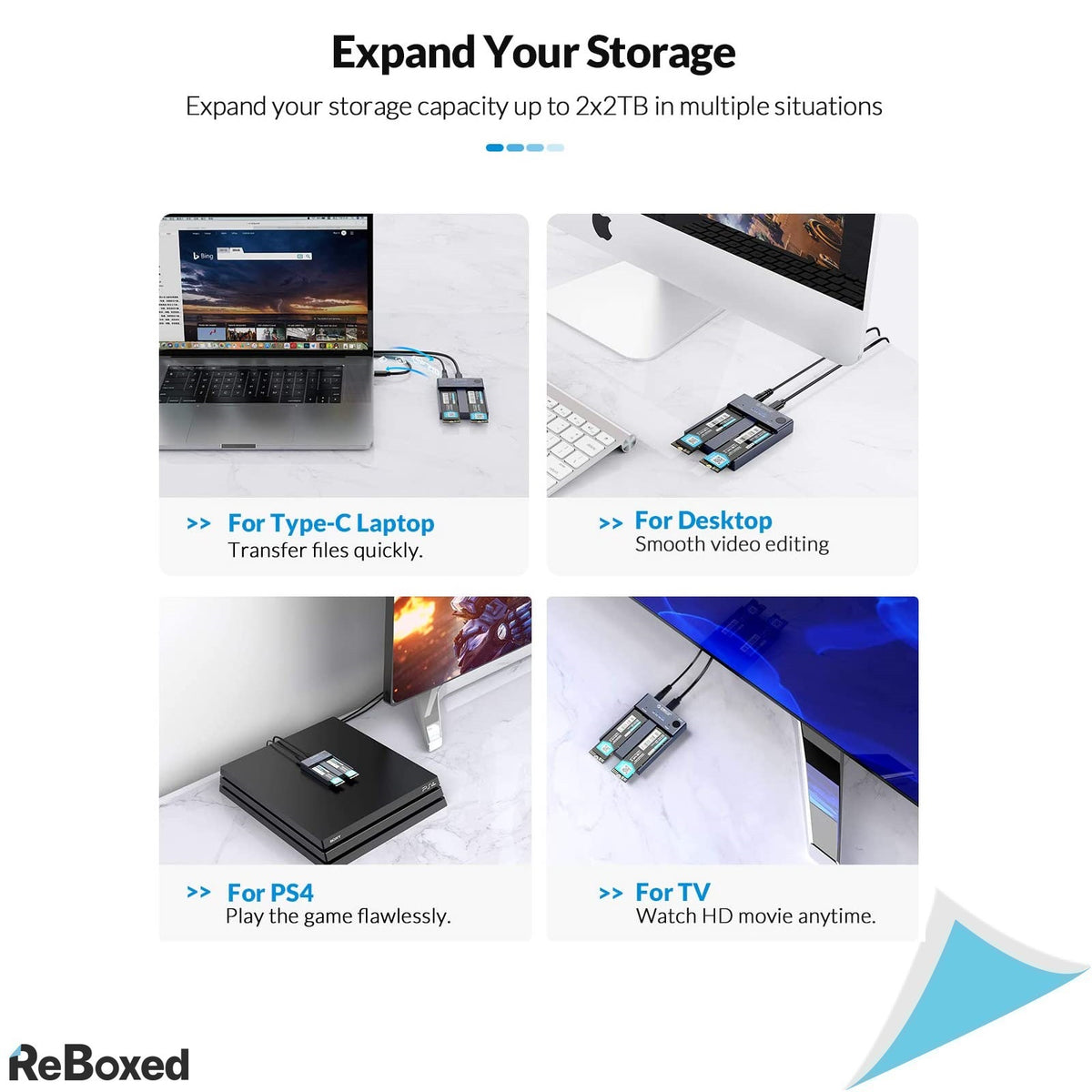 Orico Docking si Statie Clonare SSD M.2 NVME 10Gbit/s M2P2