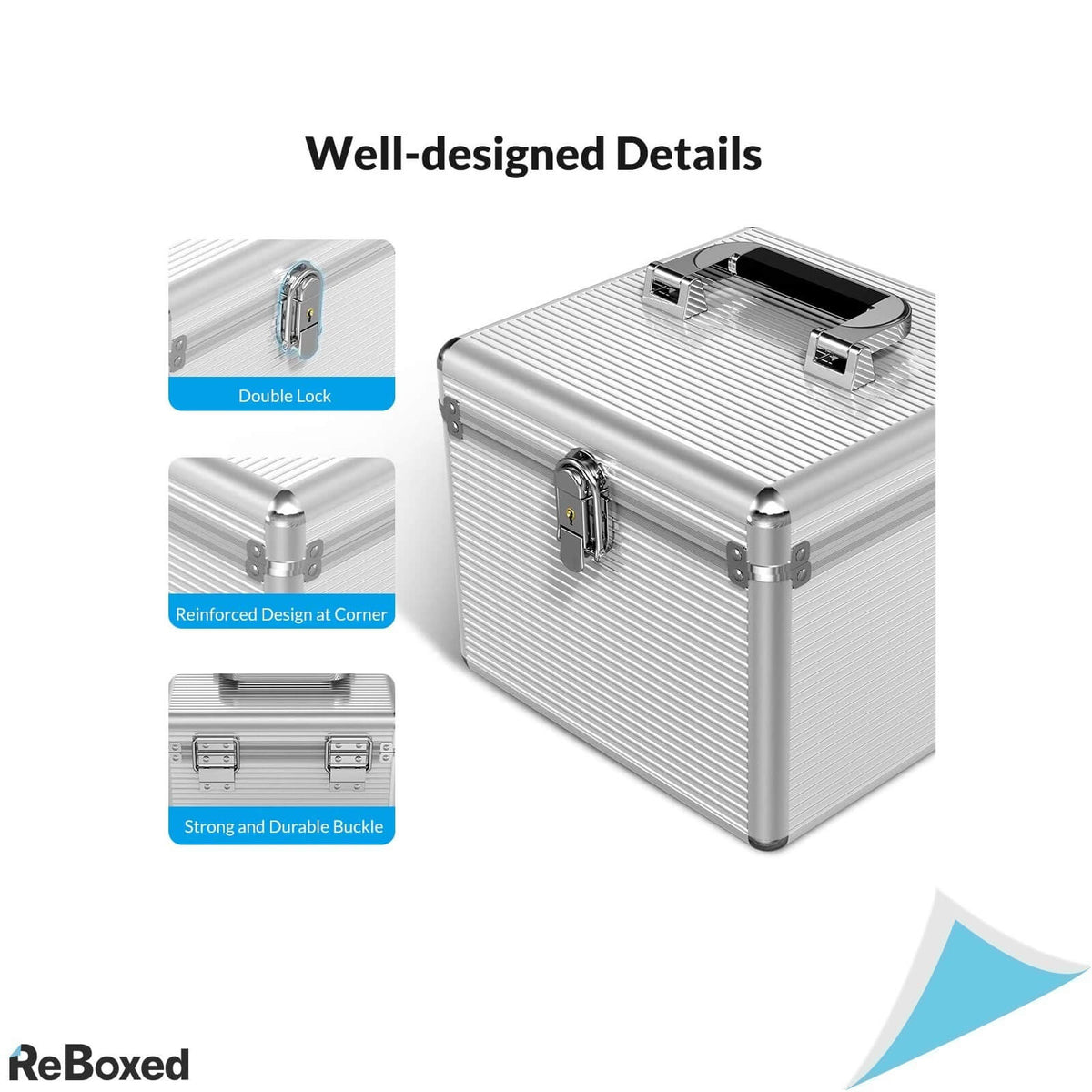 ORICO Geanta Transport HDD 6x3.5 6x2.5 3xM.2 SSD Aluminium