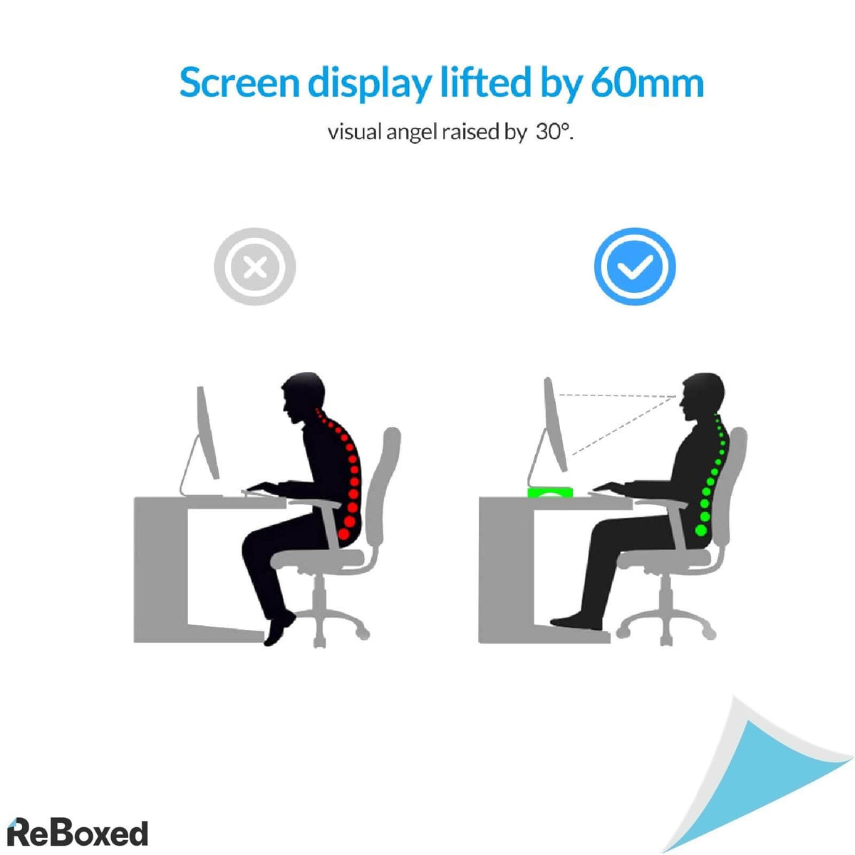 Orico Suport din Aluminiu Antiderapant Monitor iMac Laptop PC