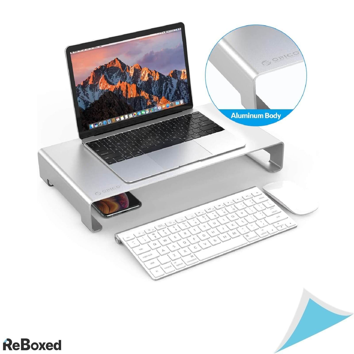 Orico Suport din Aluminiu Antiderapant Monitor iMac Laptop PC