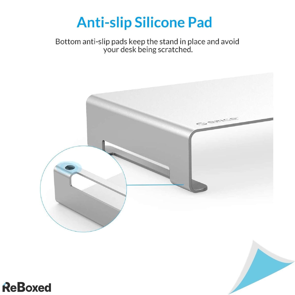 Orico Suport din Aluminiu Antiderapant Monitor iMac Laptop PC