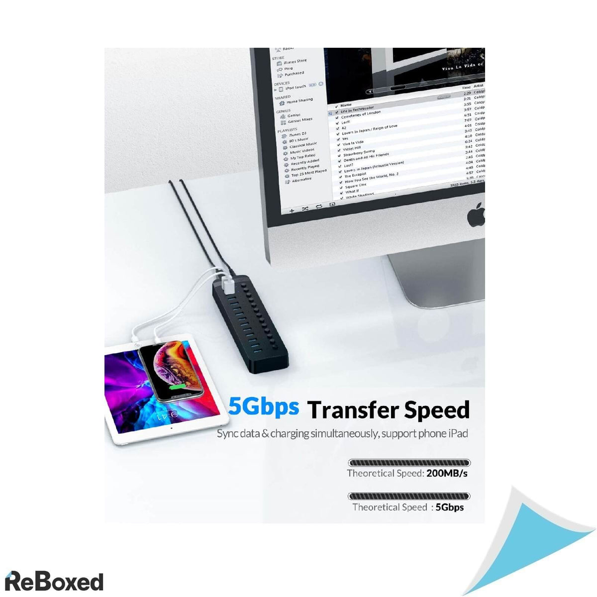 ORICO HUB USB 3.0 Activ 78W 16 Porturi cu Comutator ON OFF