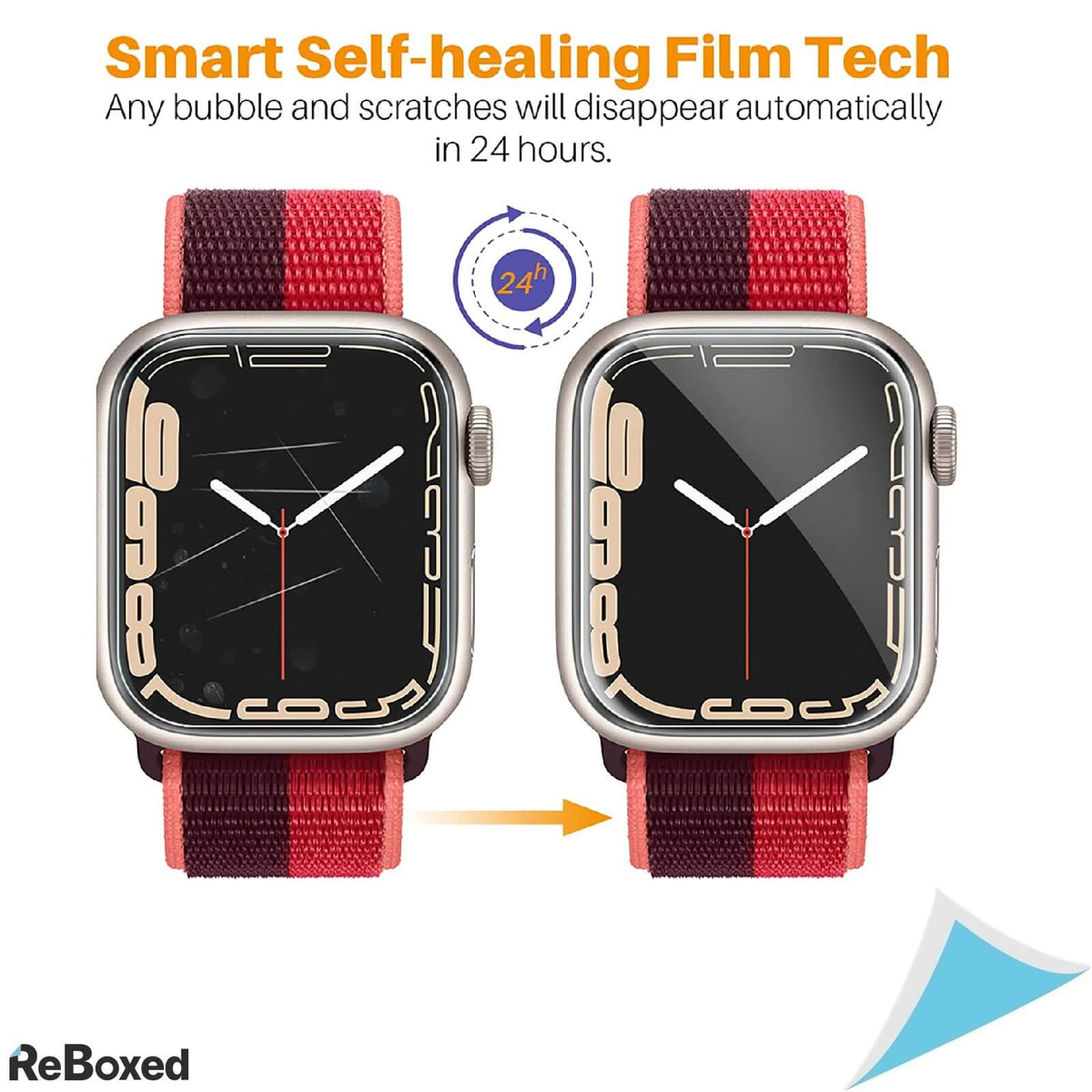 LK Set 6 bucati Film Protector TPU Ecran Apple iWatch 45mm