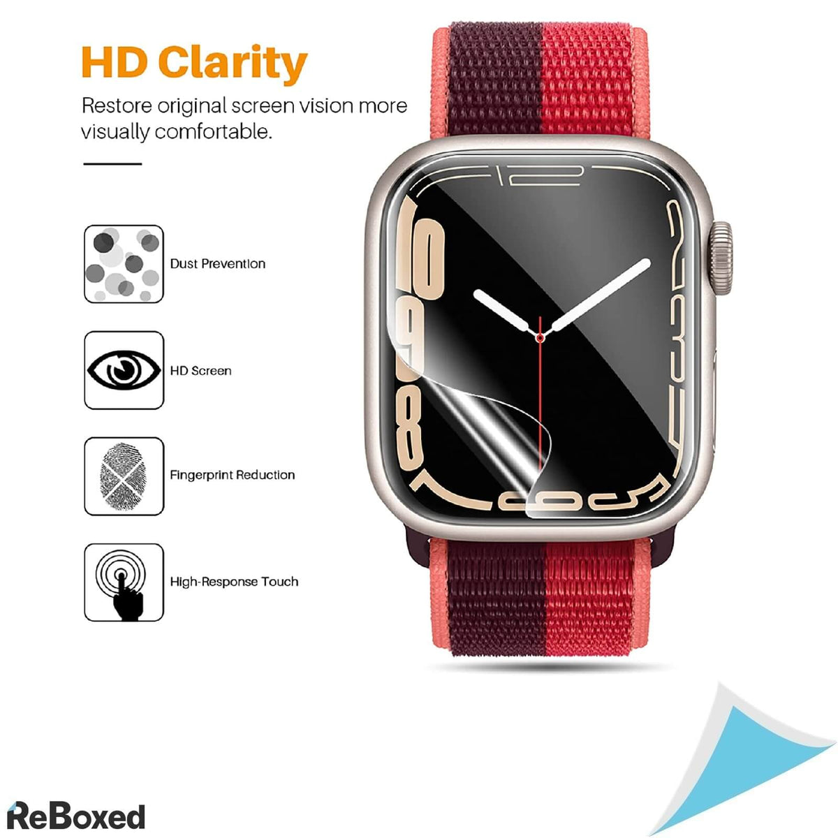 LK Set 6 bucati Film Protector TPU Ecran Apple iWatch 45mm