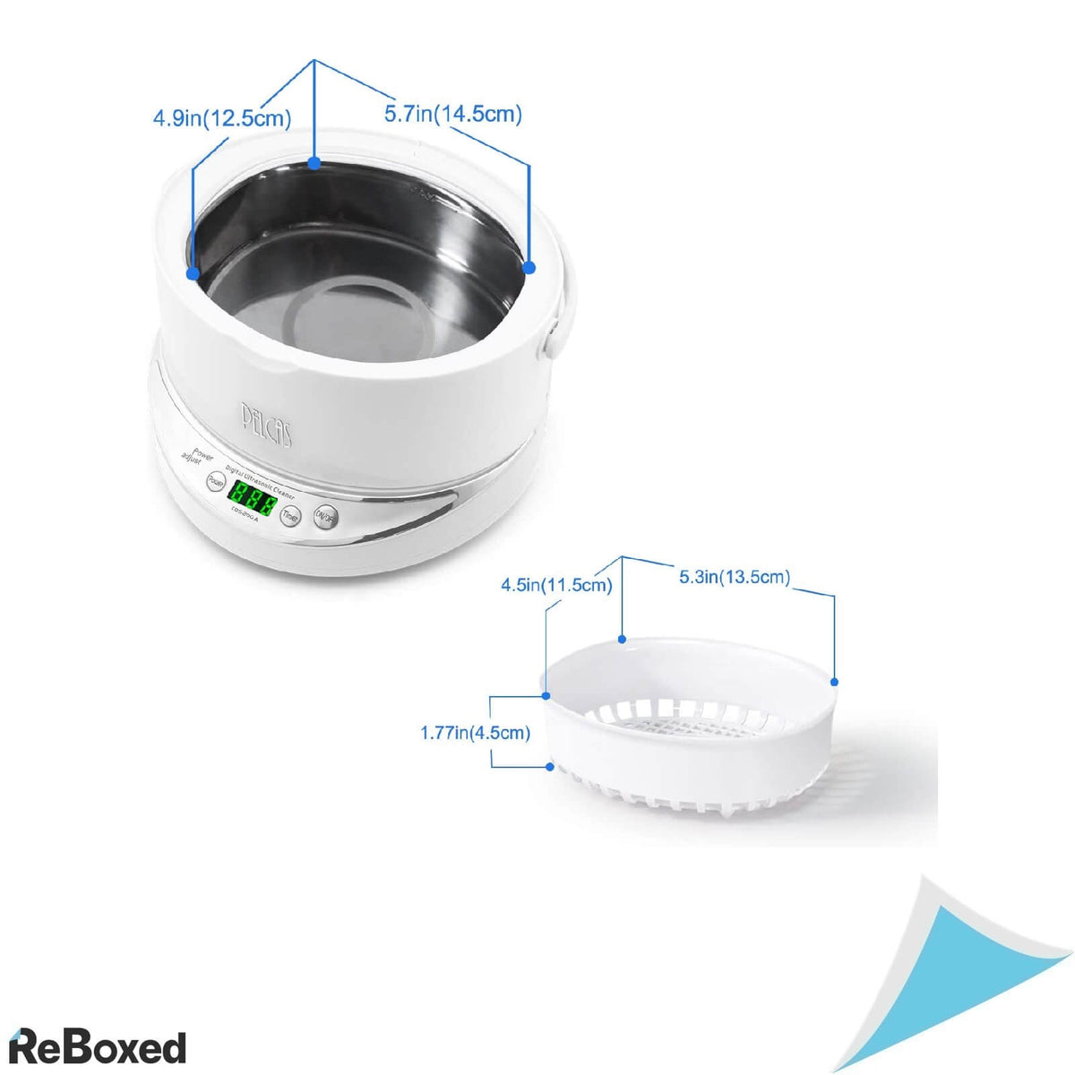 Pelcas CDS-200A Aparat Curatare Ultrasunete 750ml cu Temporizator