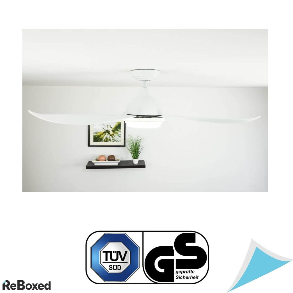 Pepeo Raja Corp Iluminat LED cu Ventilator 122cm si Telecomanda