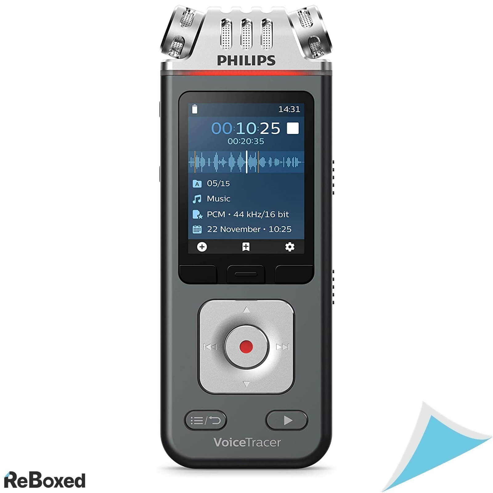 Philips VoiceTracer Reportofon Digital DVT6110 8GB