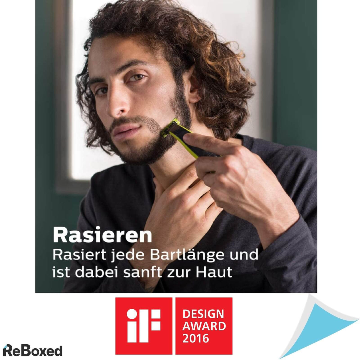 Philips OneBlade QP2530/30 aparat hibrid de barbierit si tuns barba