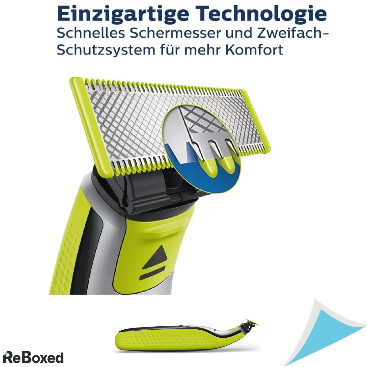 Philips OneBlade QP2530/30 aparat hibrid de barbierit si tuns barba