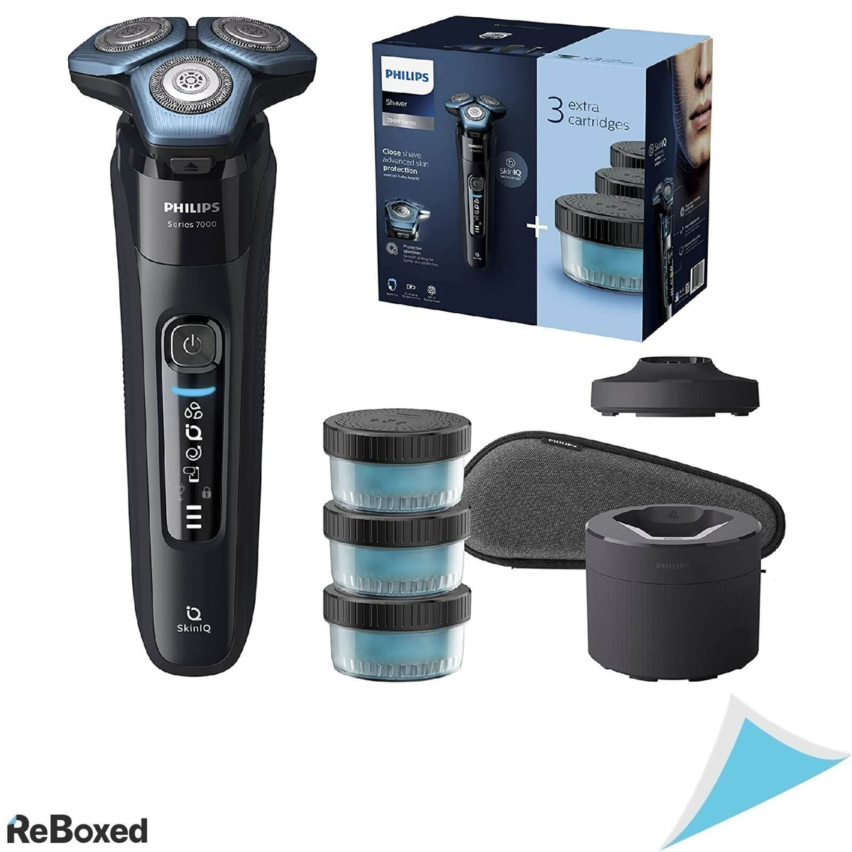 PHILIPS Series 7000 S7783/63 Aparat de Ras SteelPrecision 60min