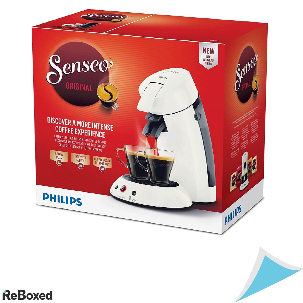 Philips Senseo HD6554/10 Espressor ReBoxed cu Capsule