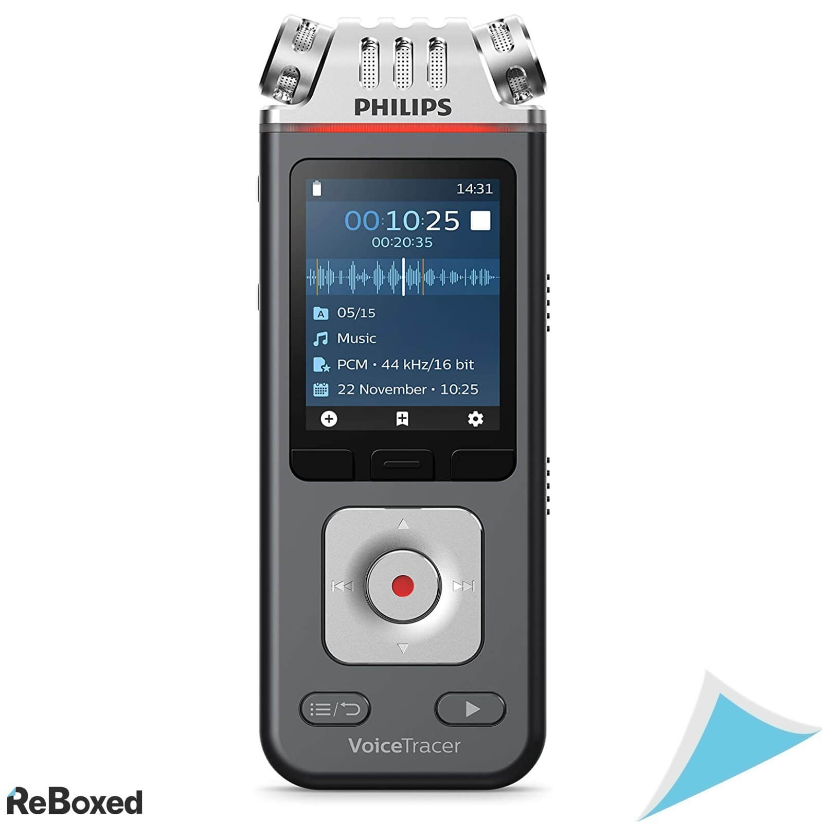 Philips VoiceTracer Reportofon Digital DVT7110 8GB