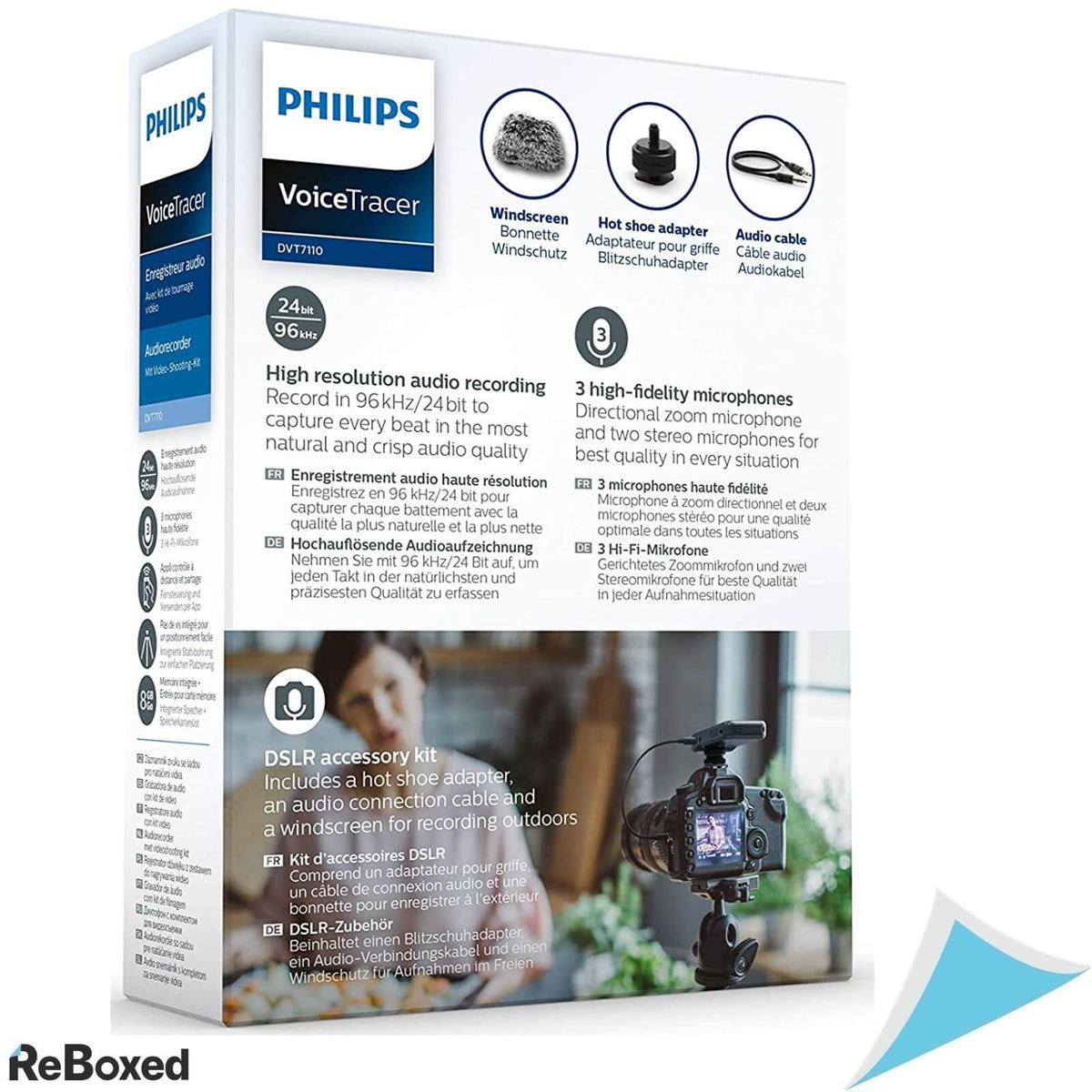 Philips VoiceTracer Reportofon Digital DVT7110 8GB