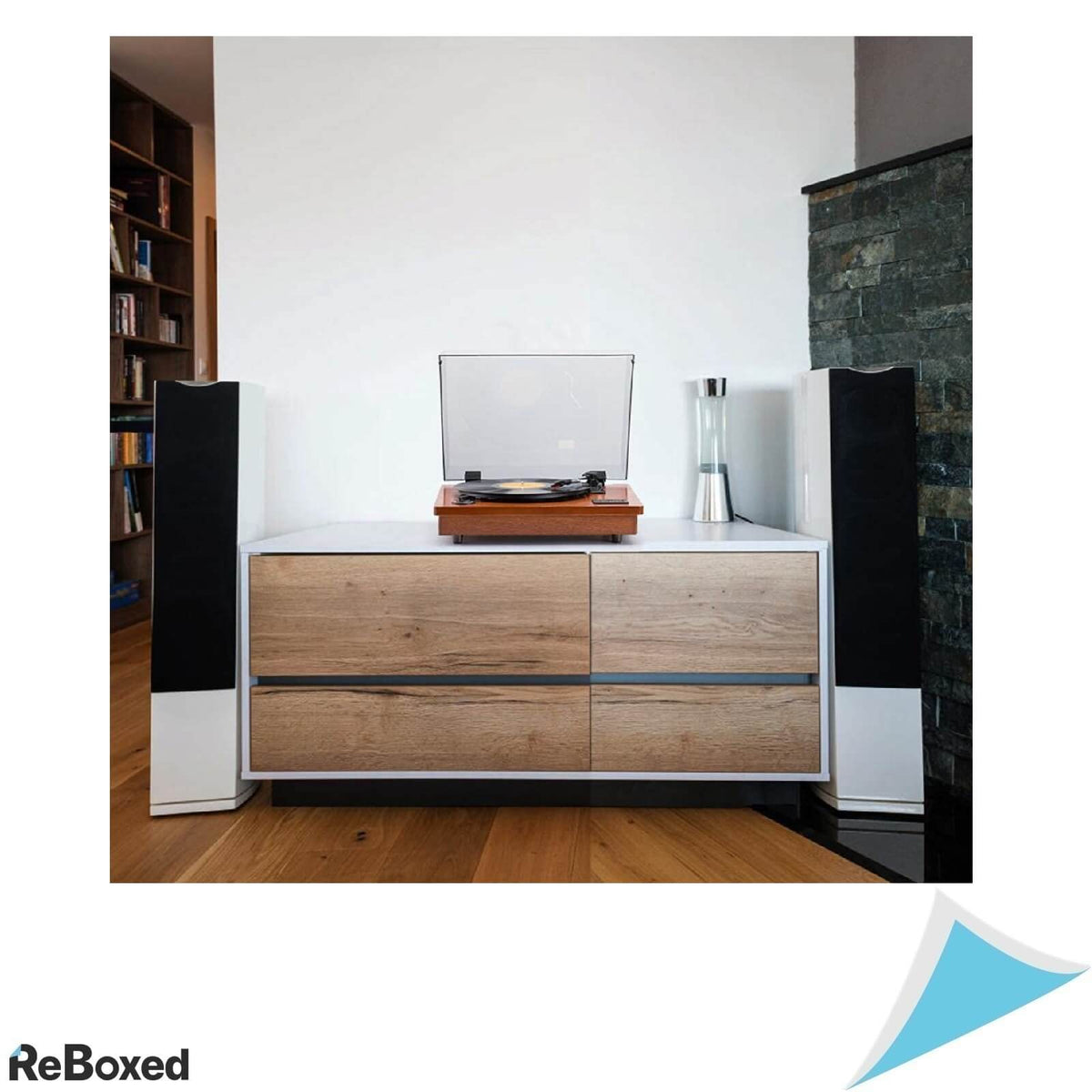 Pickup Hofeinz VS1102 cu 3 viteze Lemn inregistrare MP3 Bluetooth