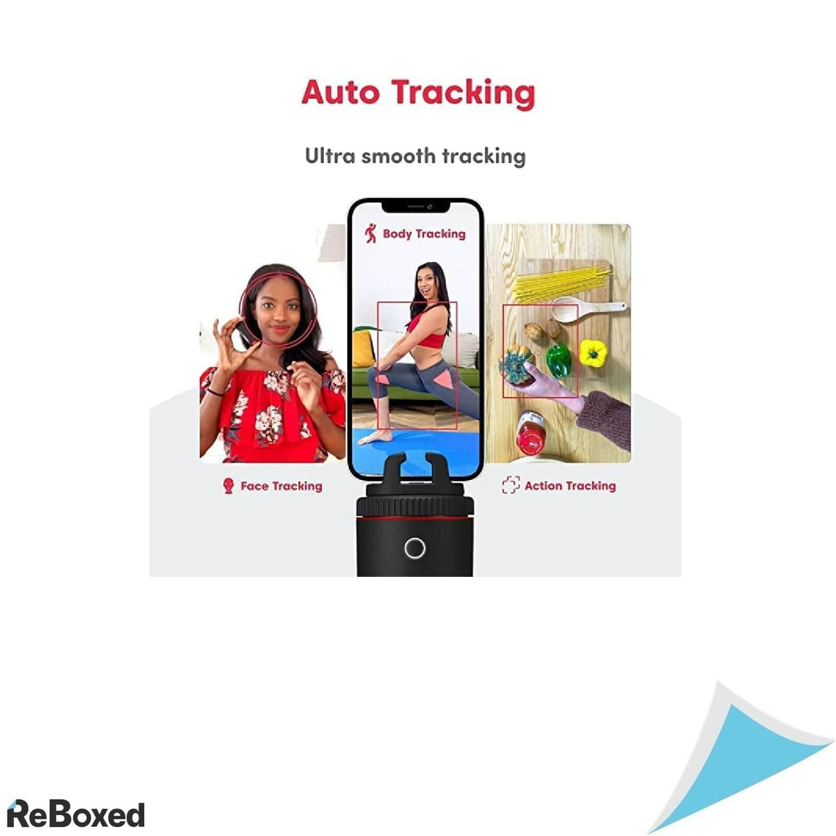 Pivo Pod Suport Selfie Stick cu Smart Tracking 360 Grade Telecomanda