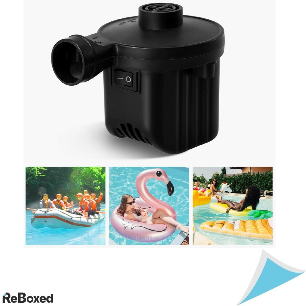 Pompa de Aer Electrica 12V Alimentata la Bricheta Masina