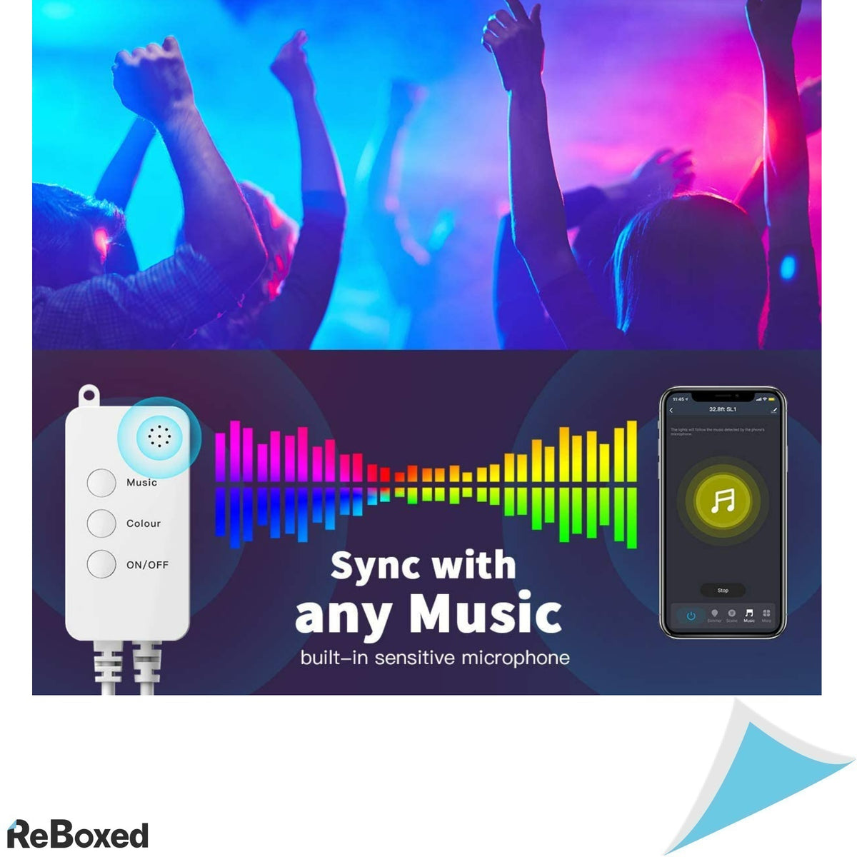 PPT Kit Banda LED RGB 20 metri Alexa WiFi Bluetooth Telecomanda