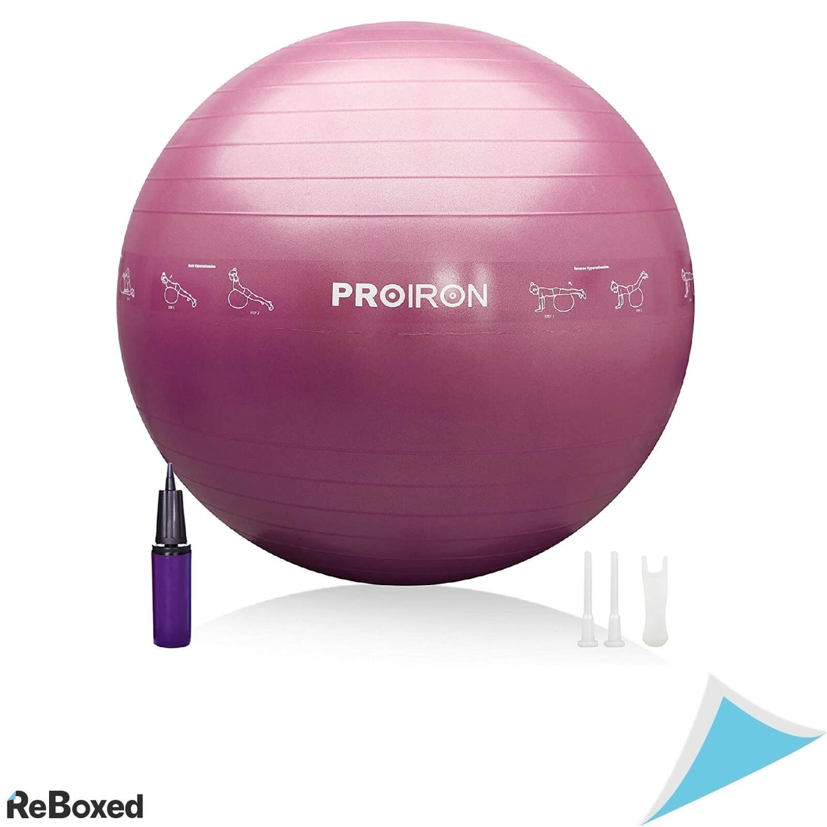 Proiron Minge Antiderapanta 75cm Pink Fitness Pilates Fizioterapie