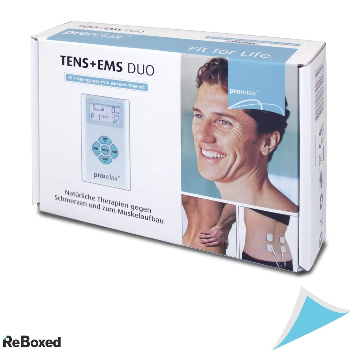 Prorelax Duo EMS+TENS Electrostimulare cu 4 electrozi