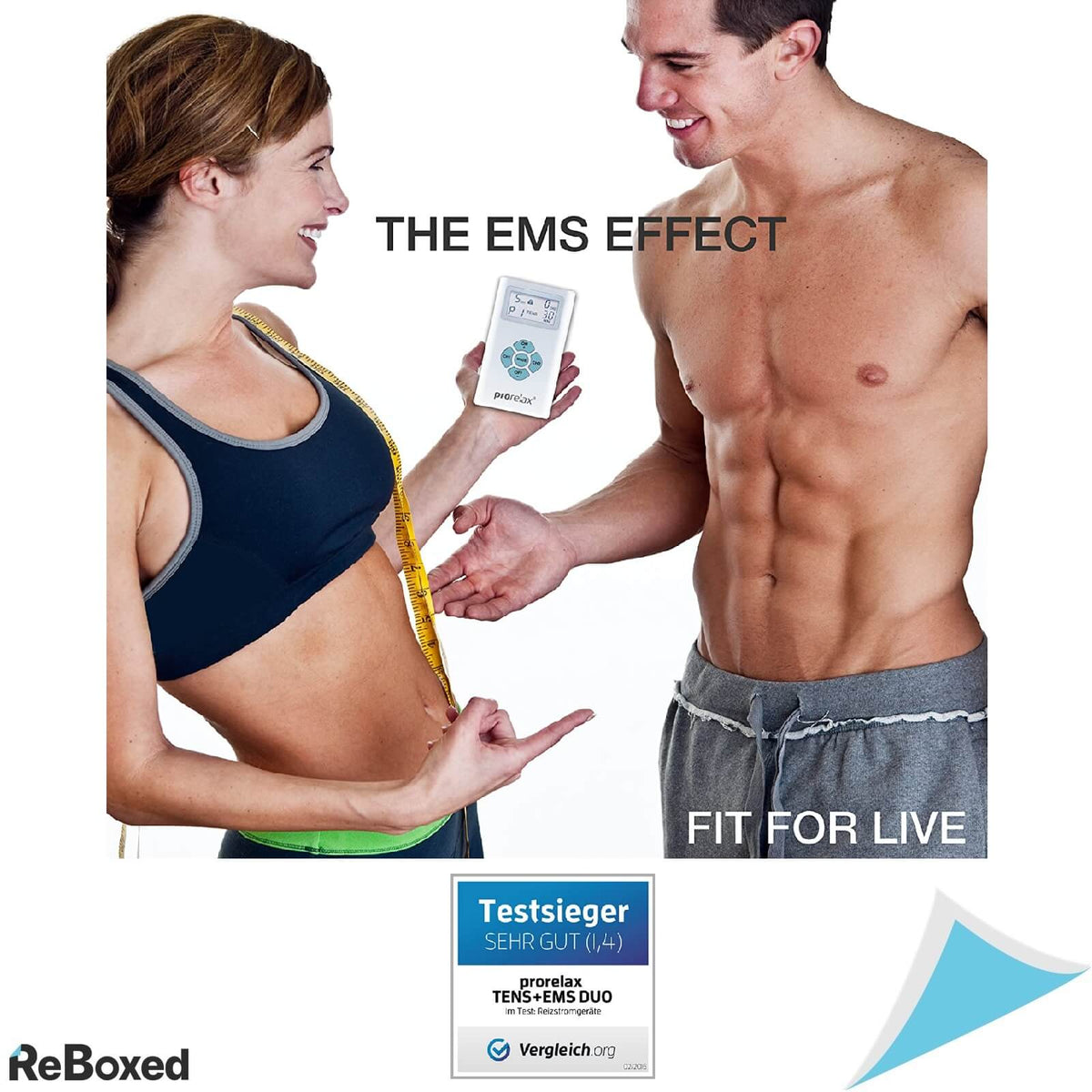 Prorelax Duo EMS+TENS Electrostimulare cu 4 electrozi