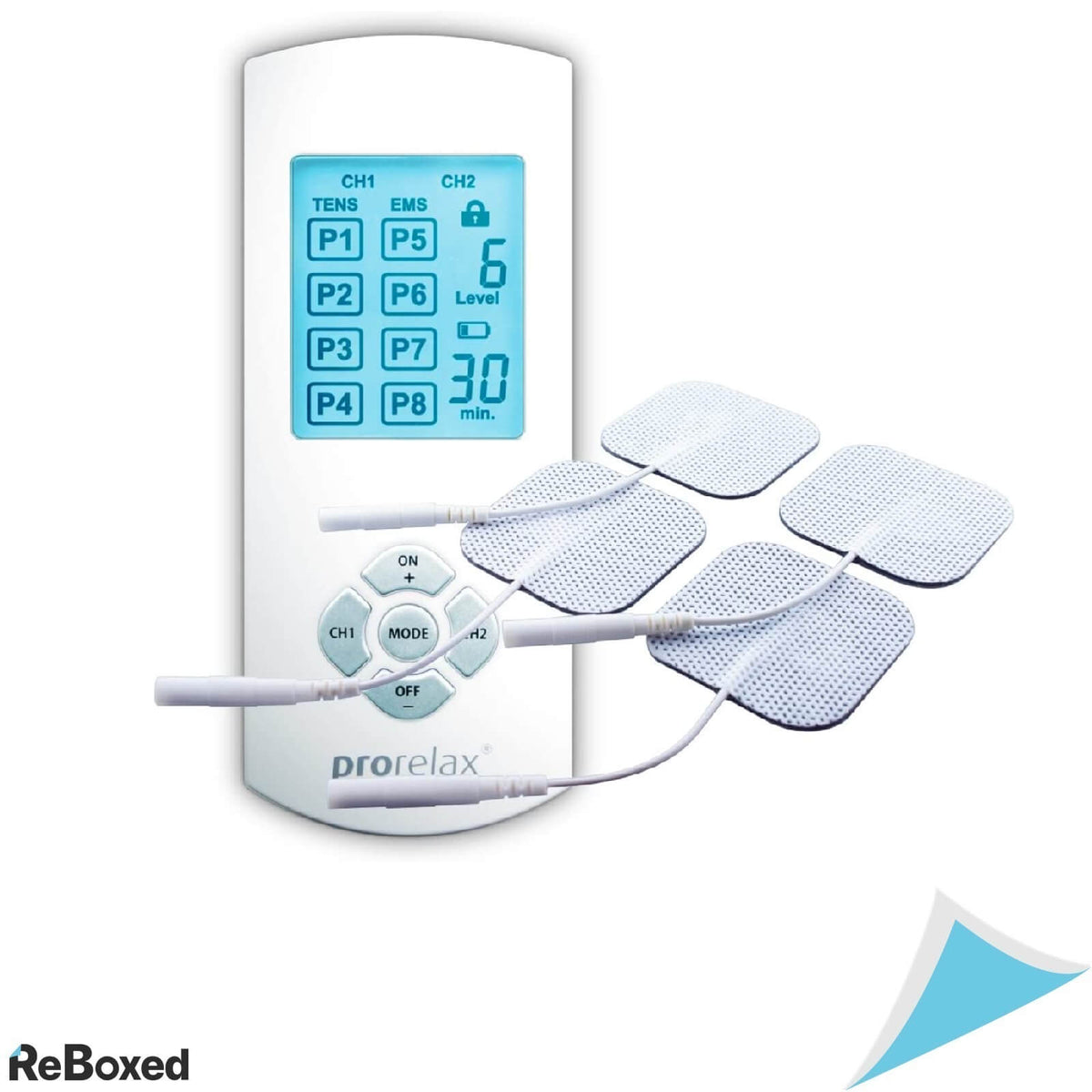 Prorelax DuoComfort EMS+TENS Aparat de Electrostimulare cu Acumulator