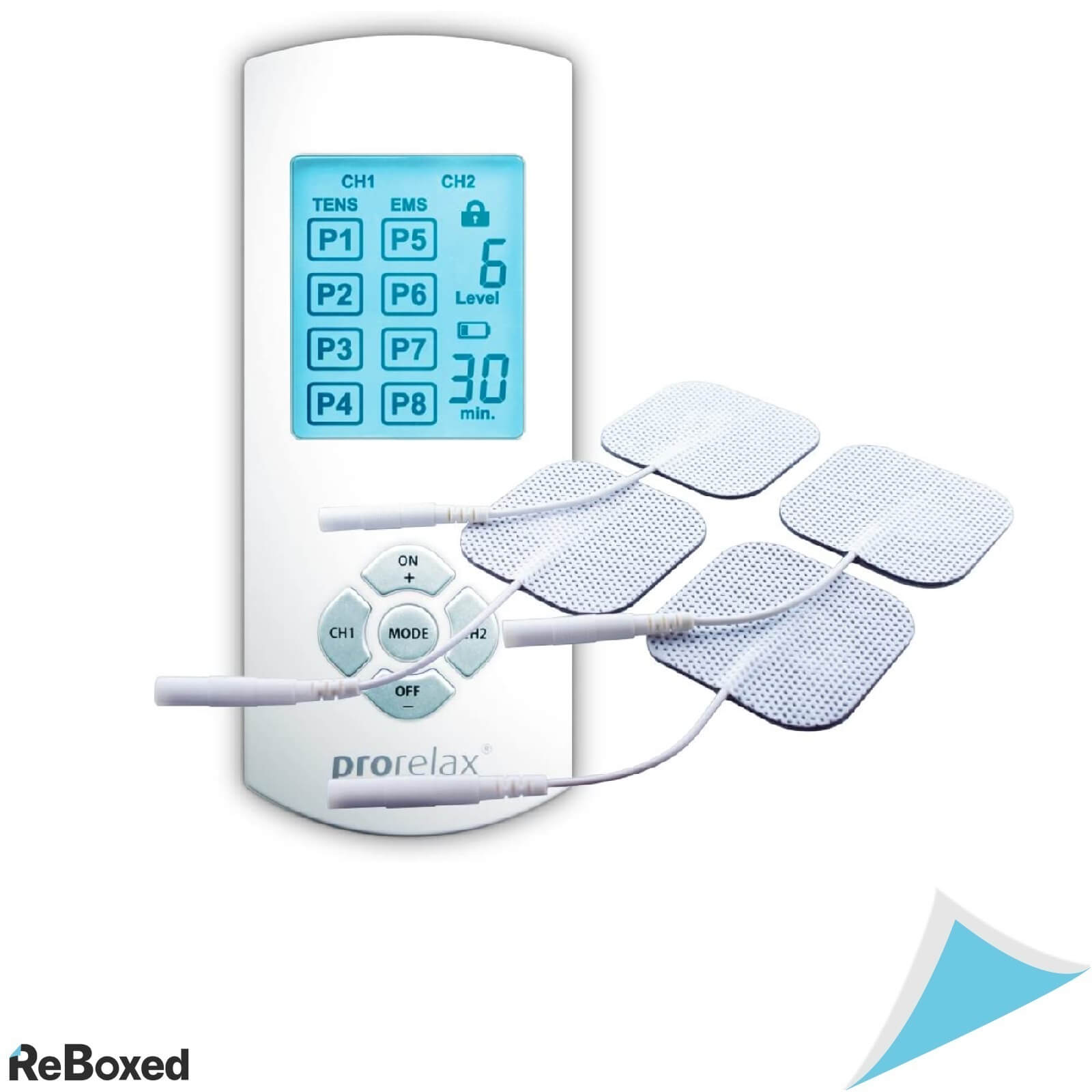 Prorelax DuoComfort EMS+TENS Aparat de Electrostimulare cu Acumulator