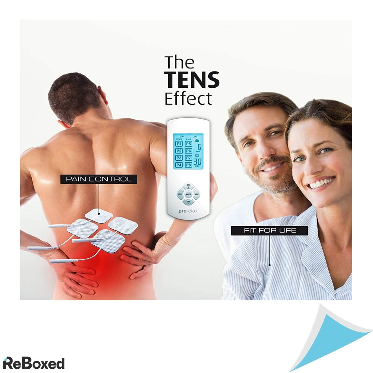 Prorelax DuoComfort EMS+TENS Aparat de Electrostimulare cu Acumulator