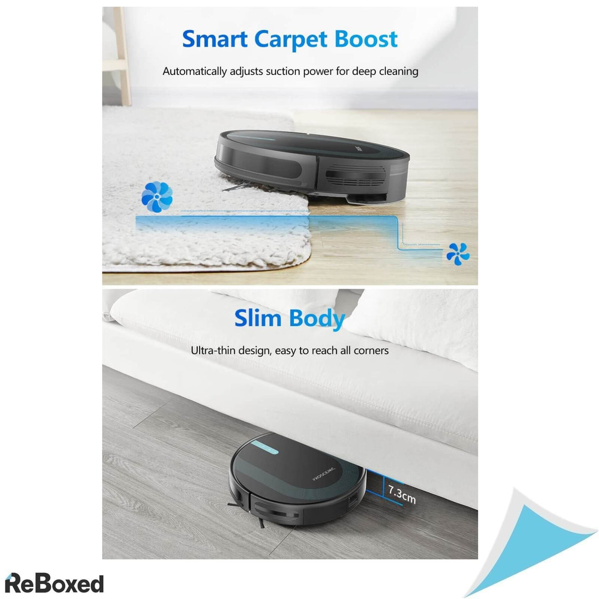 Proscenic 850T Aspirator Robot si Mop 3000Pa 300ml Slim