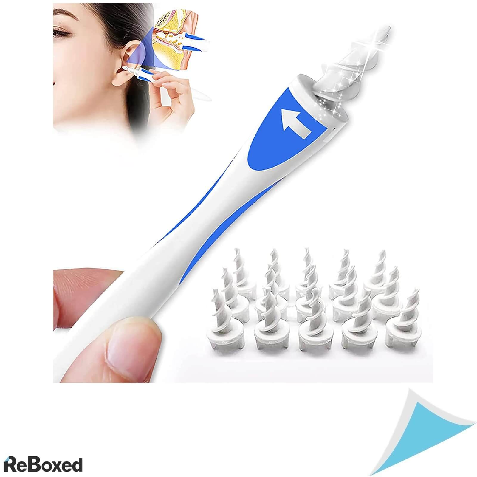 Q-Grip Instrument de Eliminare Ceara Urechi 16 capete de schimb