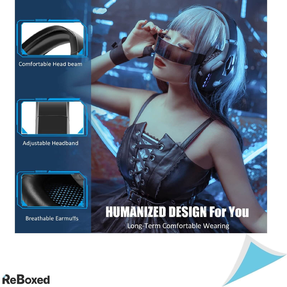 Q10 Casca 2-in-1 Bas Surround Gaming Bluetooth sau cu Fir