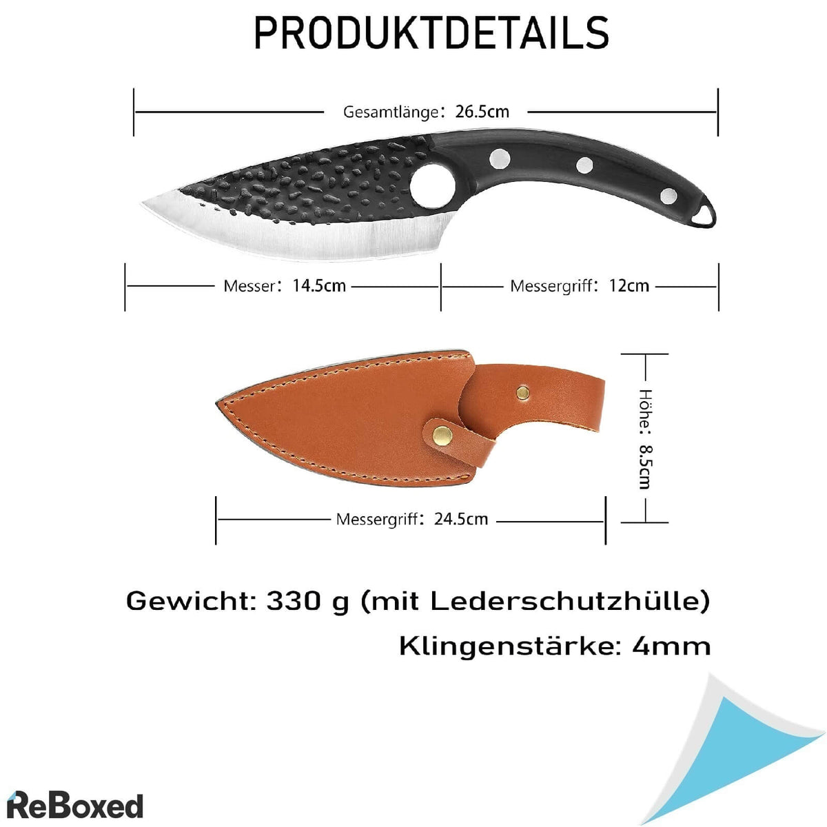 Qijieda Cutit Otel-Carbon Profesional Bucatar Carne Legume