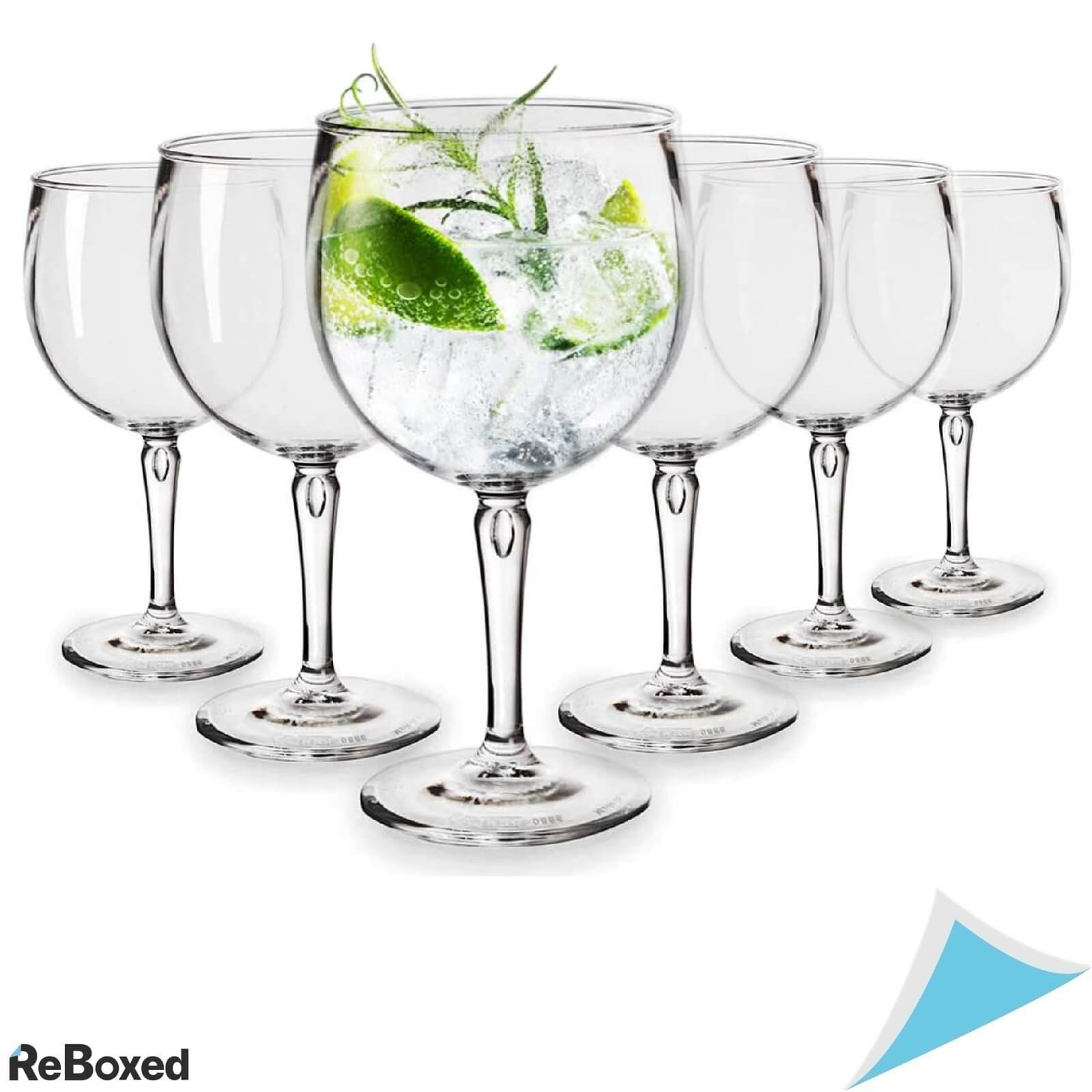 RBDrinks Set 6 Pahare 300ml Premium Gin Reutilizabile
