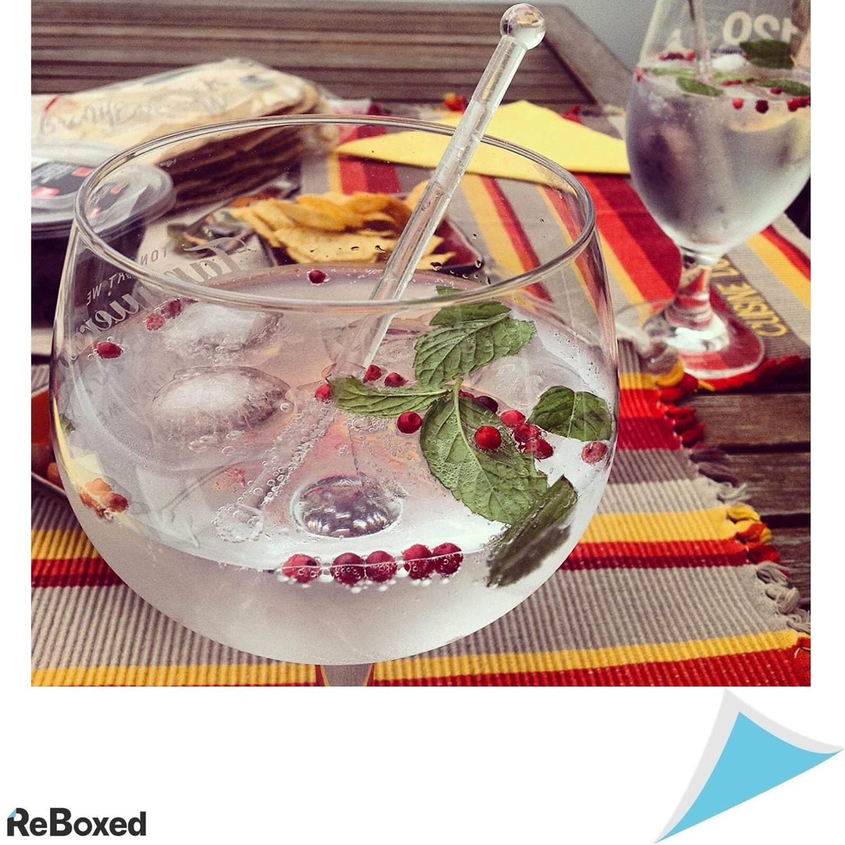 RBDrinks Set 6 Pahare 300ml Premium Gin Reutilizabile