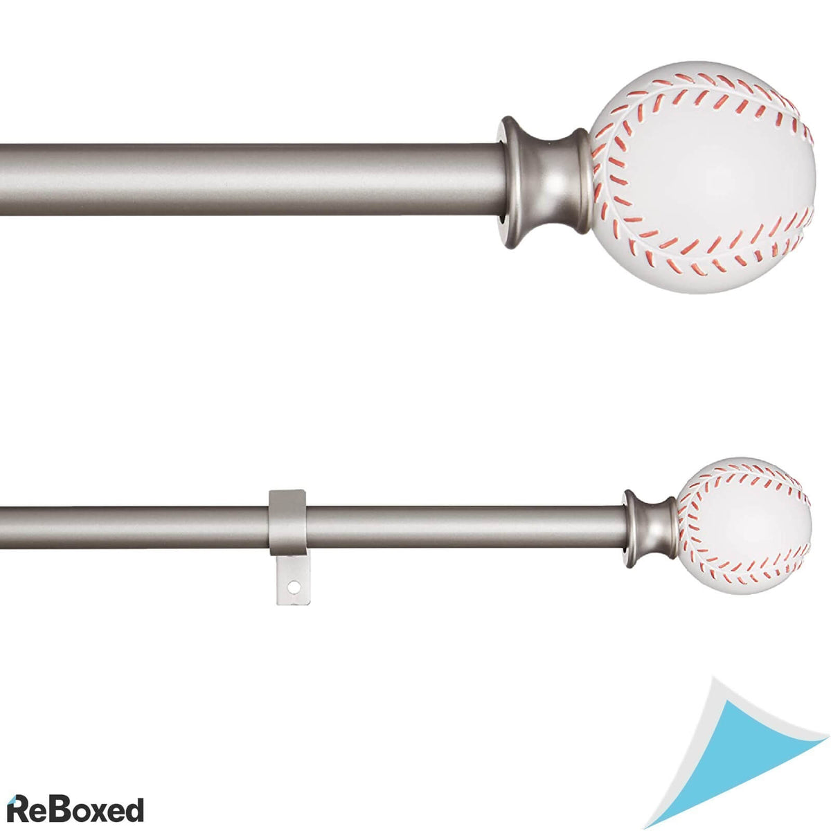 AmazonBasics Tija Galerie Metal Draperii si Perdele tip Baseball