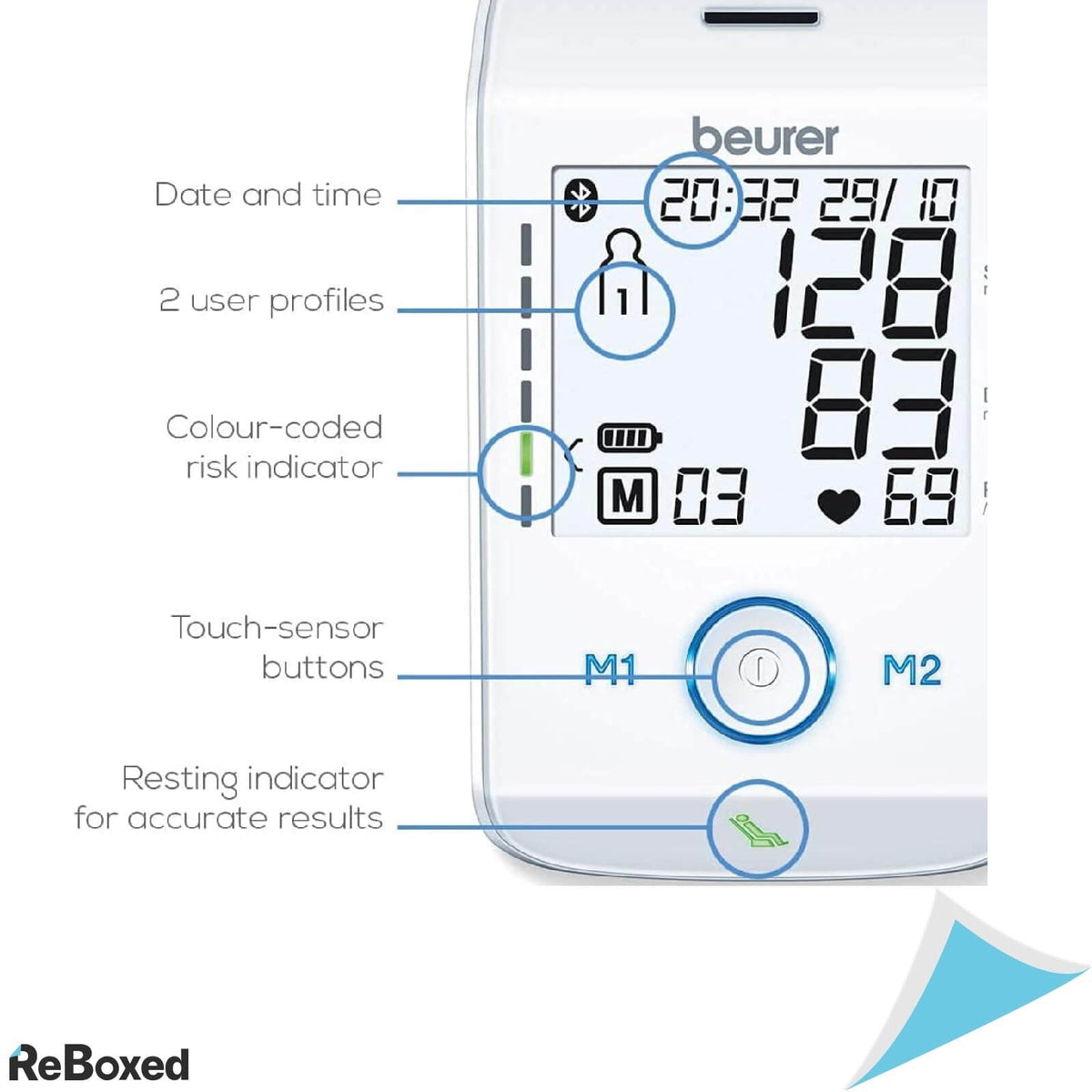 Beurer BM85 Tensiometru Digital de Brat cu Bluetooth