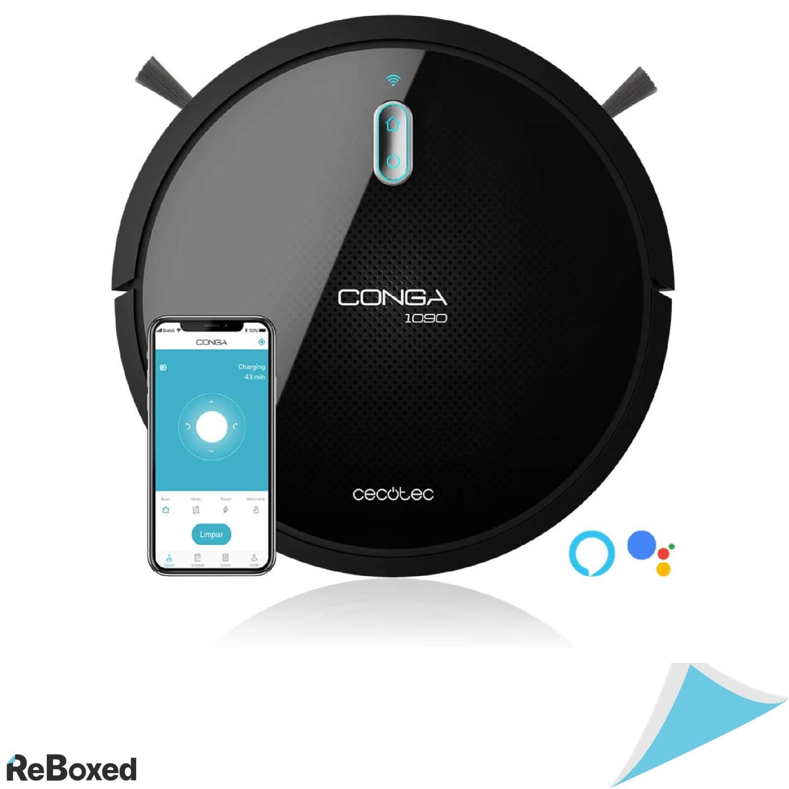 Cecotec Conga 1090 Connected Force Robot Aspirare si Spalare