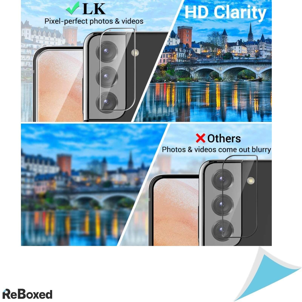 LK Set 4 bucati Film Protector Ecran si Camera Galaxy S21