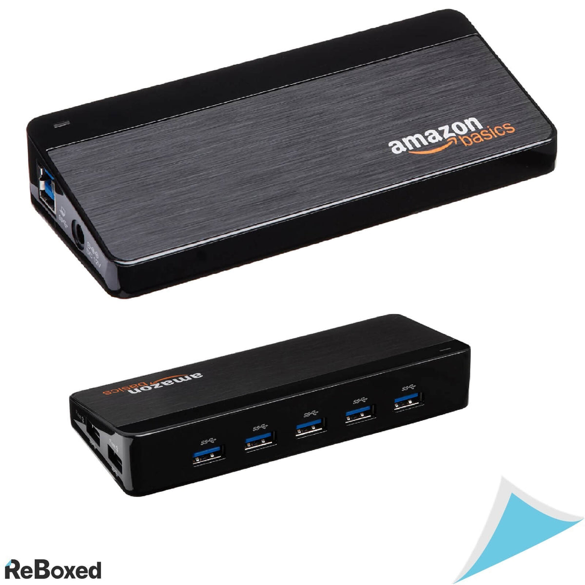 Amazon Basics Hub USB 3.0 7 porturi cu Alimentator 12V 3A