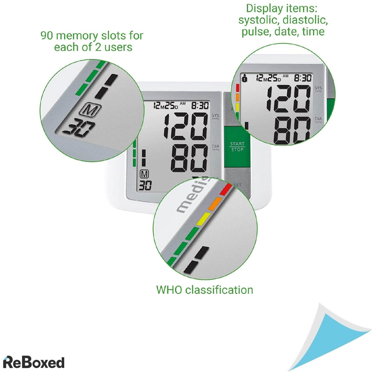 Medisana BU510 Tensiometru Digital de Brat Alb