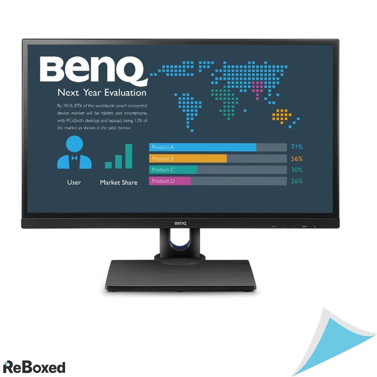BenQ BL2706HT Monitor LED IPS 27&quot; cu Pivot si FullHD Flicker Free