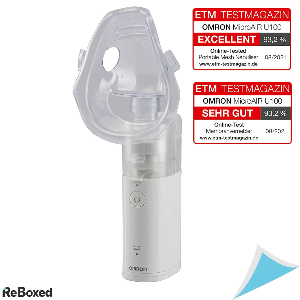 Omron MicroAir Mesh U100 Aparat Aerosoli Nebulizator Portabil